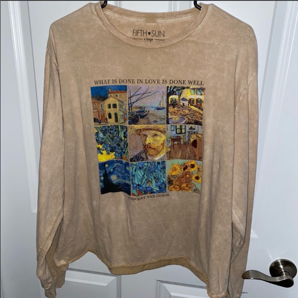 Women’s Van Gogh Long Sleeve Tee